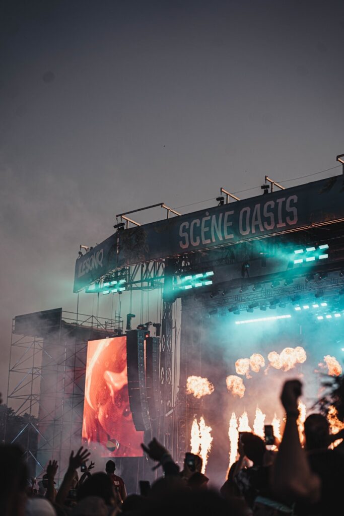 photography of people watching event